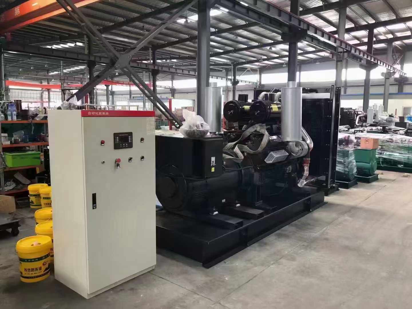 汝南柴油发电机运行时的噪音和振动水平如何?